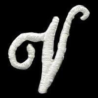 パイオニア アルファベット 花文字ワッペン (S) E81-08049 1セット(3袋)（直送品）