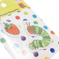 パイオニア はらぺこあおむし ワッペン EC550-EC02 1セット(3袋)（直送品）