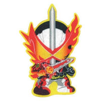 「仮面ライダーシリーズ」 仮面ライダーセイバー 令和仮面ライダー シール・アイロン両用ワッペン(1個付き) IM380-IM25（直送品）