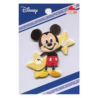 パイオニア ディズニー「ミッキーマウス」アイロン接着ワッペン MY5501-MY433 1セット(3袋)（直送品）