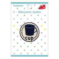 パイオニア 目印マークのワッペン (コップ) ORG301-23353 1セット(3袋)（直送品）