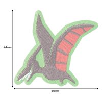 パイオニア 恐竜シルエットワッペン(プテラノドン) アイロン接着OK ORG350-23091 1セット(3袋)（直送品）