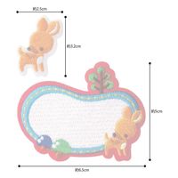 パイオニア ネームワッペン ミニワンポイントワッペン付き 入園・入学準備 アイロン接着タイプ ORG450-23294 1セット(3袋)（直送品）