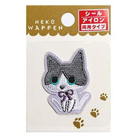 パイオニア シールワッペン「ネコ」 R343-34302 1セット(3袋)（直送品）