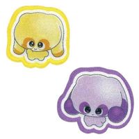 パイオニア 『ぷにるんず』2個付きワッペン えねるん×くーるん シールアイロン両用タイプ TOM600-TOM67 1セット(3袋)（直送品）