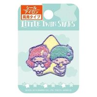パイオニア ワッペン サンリオ「ツインスターズ」シールワッペン WA-WA03 1セット(3袋)（直送品）