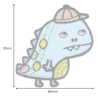 パイオニア パイオニアオリジナルシリーズ アイロン接着ワッペン 「キョウリュウ」 WB350-23020 1セット(3袋)（直送品）