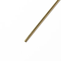 泰豊トレーディング　真鍮オーバル線　３．０ｘ２．０ｘ１０００mm　81237　1本（直送品）