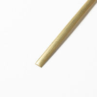 泰豊トレーディング　真鍮甲丸線　９．０ｘ２．０ｘ１０００mm　81152　1本（直送品）