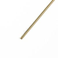 泰豊トレーディング　真鍮甲丸線　４．０ｘ２．０ｘ１０００mm　81121　1本（直送品）