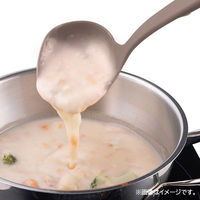 貝印 お玉 レードル ナイロン製 目盛り付き ベージュグレー 000DE6329 1個