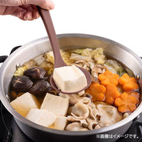 【アウトレット】貝印 穴あき お玉 レードル ミニ ナイロン製 オールドラズベリー 000DE6343 1個