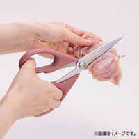 【アウトレット】貝印 キッチンバサミ オールドラズベリー 000DH6300 1個