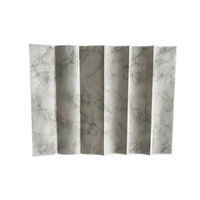 キッチン 壁用シート 60×45cm 大理石 油汚れ キズ防止 貼って剥がせる 自由にカット可 1パック（1枚入）まるき