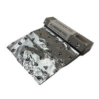 アルミホイル 20cm×2m ころころパンダ柄 おにぎりホイル サンドイッチ包み ラッピング 1本 まるき