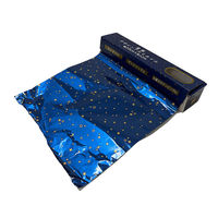 アルミホイル 20cm×2m 星屑柄 おにぎりホイル サンドイッチ包み ラッピング 1本 まるき