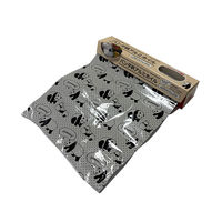 アルミホイル 20cm×2m パンダ柄 おにぎりホイル サンドイッチ包み ラッピング 1本 まるき