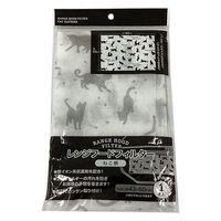 レンジフードフィルター 約43×60cm ねこ柄 換気扇 フィルター カバー キッチン 磁石4個付き 1セット（1パック（1枚入）×10）まるき