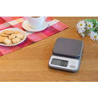 ドリテック デジタルスケール「エクレ」2kg ブラウン KSー740BR キッチンスケール 1個