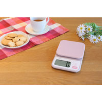 ドリテック デジタルスケール「エクレ」2kg ピンク KSー739PK キッチンスケール 1個