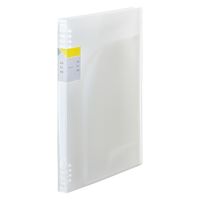 キングジム クリアーファイル カキコ 差し替え式(透明) 乳白 8682T-M 1セット(1冊×10)