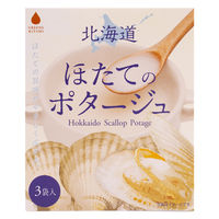 北海道ほたてのポタージュ 3袋入60ｇ（20ｇ×3袋） 1セット（1個×3） グリーンズ北見