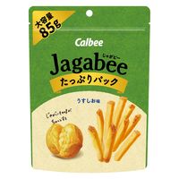 Jagabee うすしお味 たっぷりパック 大容量 85g 1セット（1個×12） カルビー