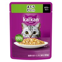 カルカン（kalkan）まぐろ たい入り ゼリー仕立て 60g 6袋 マースジャパン キャットフード ウェット
