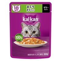 カルカン（kalkan）18歳から まぐろ たい入り ゼリー仕立て 60g 12袋 マースジャパン キャットフード ウェット