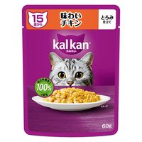 カルカン（kalkan）15歳から 味わいチキン とろみ仕立て 60g 6袋 マースジャパン キャットフード ウェット