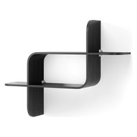 アントレックス Umbra モンタージュ シェルフ 幅640×奥行160×高さ480mm ブラック 21017571040 1個（直送品）