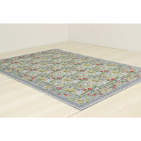 川島織物セルコン モリスデザインスタジオ ゴールデンリリーマイナー 2000×2400mm ブルー KF1703A_44B 1枚（直送品）