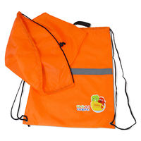 メテックス ガチャピン・ムック フード付バックパック EX48SEGMFN 1組（直送品）