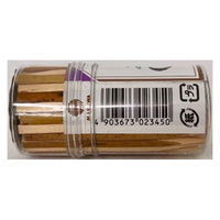 まるわ 黒文字 6cm 中丸容器入 MT-74 4903673023450 1セット(1個(65本入)×600)（直送品）