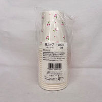 まるわ 紙カップ チェリー MH-307 4903673609104 1セット(1袋(20個入)×120)（直送品）