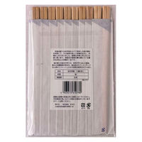 まるわ 桧元禄箸 MH-261 4903673610780 1セット(1袋(10膳入)×200)（直送品）