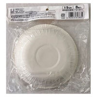 まるわ 紙深皿 ホワイト 15cm MH-483 4903673613835 1セット(1個(8枚入)×120)（直送品）
