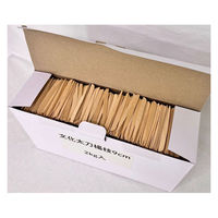 まるわ 文化太刀型楊枝 9cm 2kg入 W-34 4903673616645 1セット(1個(4000本入)×10)（直送品）