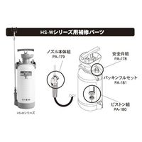 工進 ミスターオートパーツ HSシリーズ HS-Wノズル本体クミ PA-179 1個（直送品）