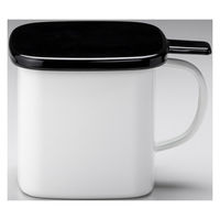 高木金属工業 ホーローオイルポット角型 0.9L HO-KOP0.9 1個（直送品）