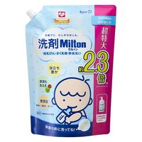 洗剤ミルトン 哺乳びん・さく乳器・野菜洗い詰め替え大容量1500ml  1セット（1個×2）杏林製薬