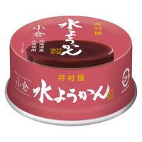 水ようかん小倉　83g 缶 4個 井村屋 和菓子 羊羹