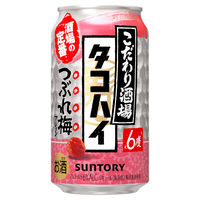 チューハイ こだわり酒場のタコハイ＜つぶれ梅＞ 缶 350ml 6本