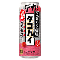 チューハイ こだわり酒場のタコハイ＜つぶれ梅＞ 缶 500ml 6本