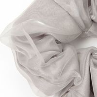 オーガンジーシュシュ グレー LAKOLE/ラコレ