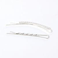 ビジューヘアピン6点セット シルバー LAKOLE/ラコレ