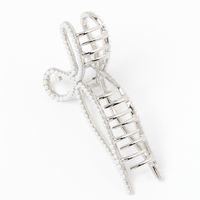 パールリボンバンスクリップ シルバー LAKOLE/ラコレ