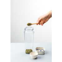 タテヨコ・茶こし付シームレスピッチャー 1.2L K-1273 1個 熱湯OK 防汚加工 日本製 岩崎工業