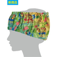 ASKA(アスカ) リバーシブル スイミング サラッとヘアバンド フラガール グリーン ASKHBHUL 1セット（2個）（直送品）