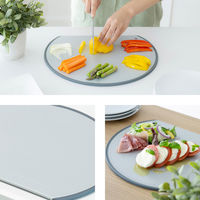 武田コーポレーション D型まな板 DGM-GY 1箱(18個入)（直送品）